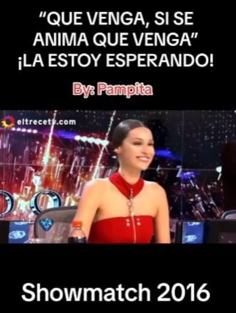 Pampita reveló cómo reacciona al ver sus propios y picantísimos memes: "Cuando estoy enojada me ilumino"