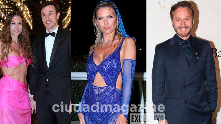 Pampita, Roberto García Moritán, Sofía Zámolo y Benjamín Vicuña (Fotos: Movilpress).