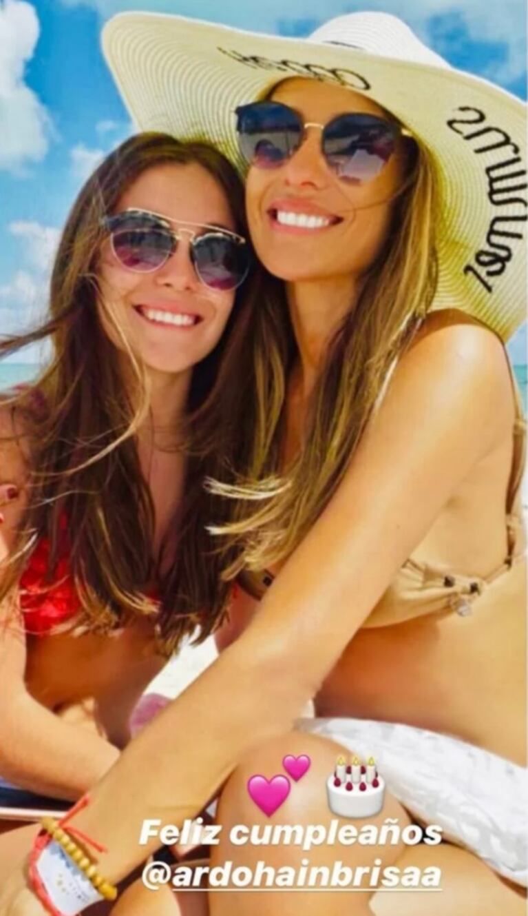 Pampita se mostró junto a su sobrina Brisa e impactó a sus seguidores por su fuerte parecido: "¡Feliz cumple!"