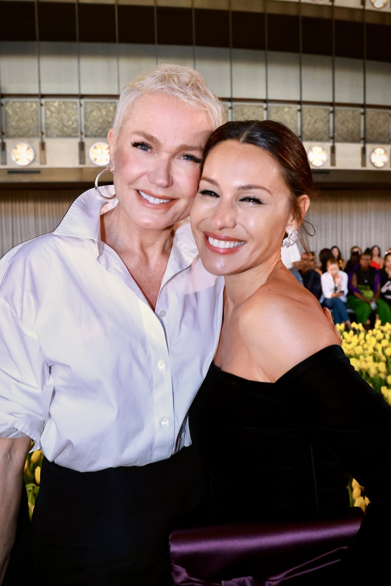Pampita se reunió con Xuxa y conquistaron Nueva York. Crédito: Prensa Carolina Herrara