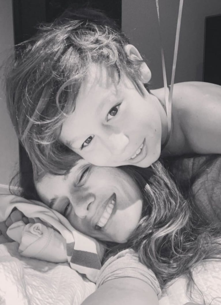 Pampita sorprendió a su hijo Beltrán Vicuña en la mañana de su cumpleaños: "Hijo amado"