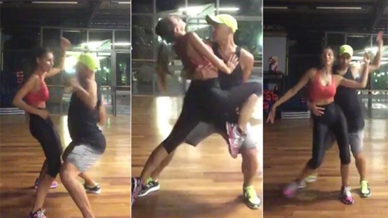 Pampita, súper sexy bailando el hit del verano (Foto: Twitter)