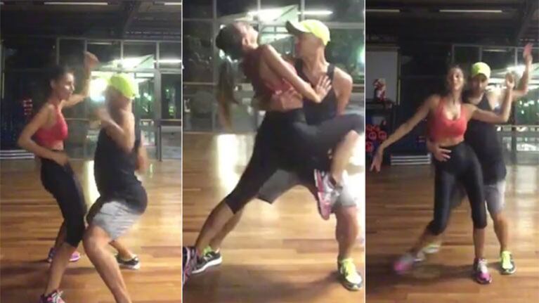 Pampita, súper sexy bailando el hit del verano (Foto: Twitter)