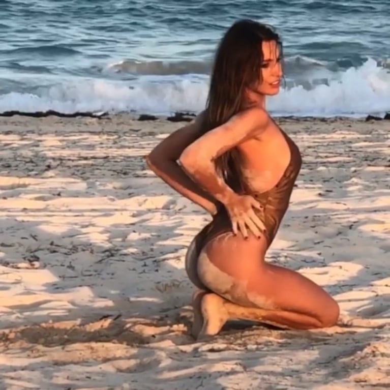 Pampita, súper sexy en las paradisíacas playas de México: "Cuando todo es perfecto para la foto perfecta"