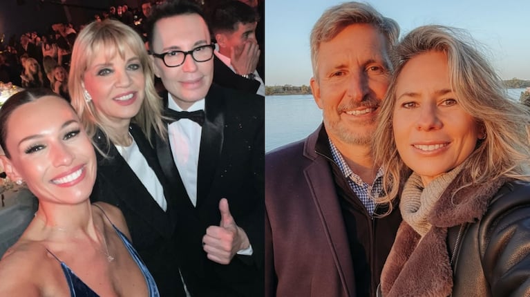 Pampita, Teté Coustarot, Marcelo Polino y el gobernador de Entre Ríos Rogelio Frigerio y su esposa Victoria Costoya (Fotos: Instagram)