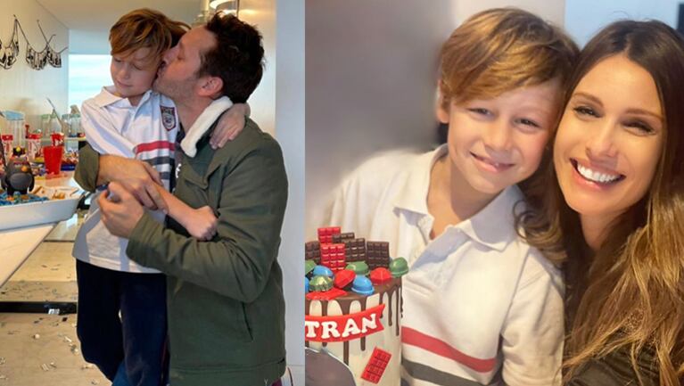 Pampita y Benjamín saludaron a su hijo por sus 9 años.
