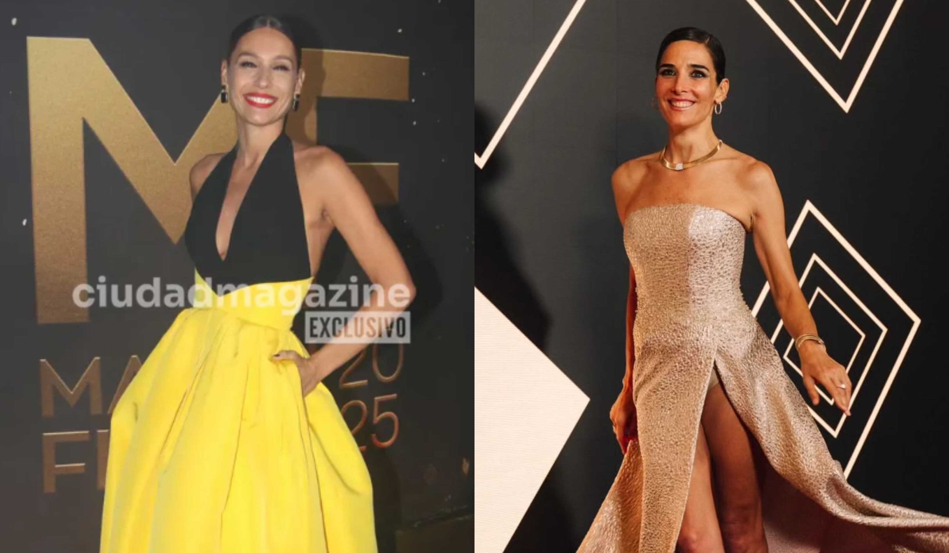 Pampita y Juana Viale, juntas en los Martín Fierro 2025: el video | Créditos: Instagram @juanavialeok y Ciudad Magazine