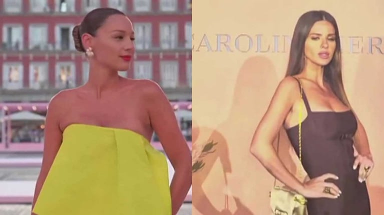 Pampita y la China Suárez (Fotos: capturas Ciudad Magazine)