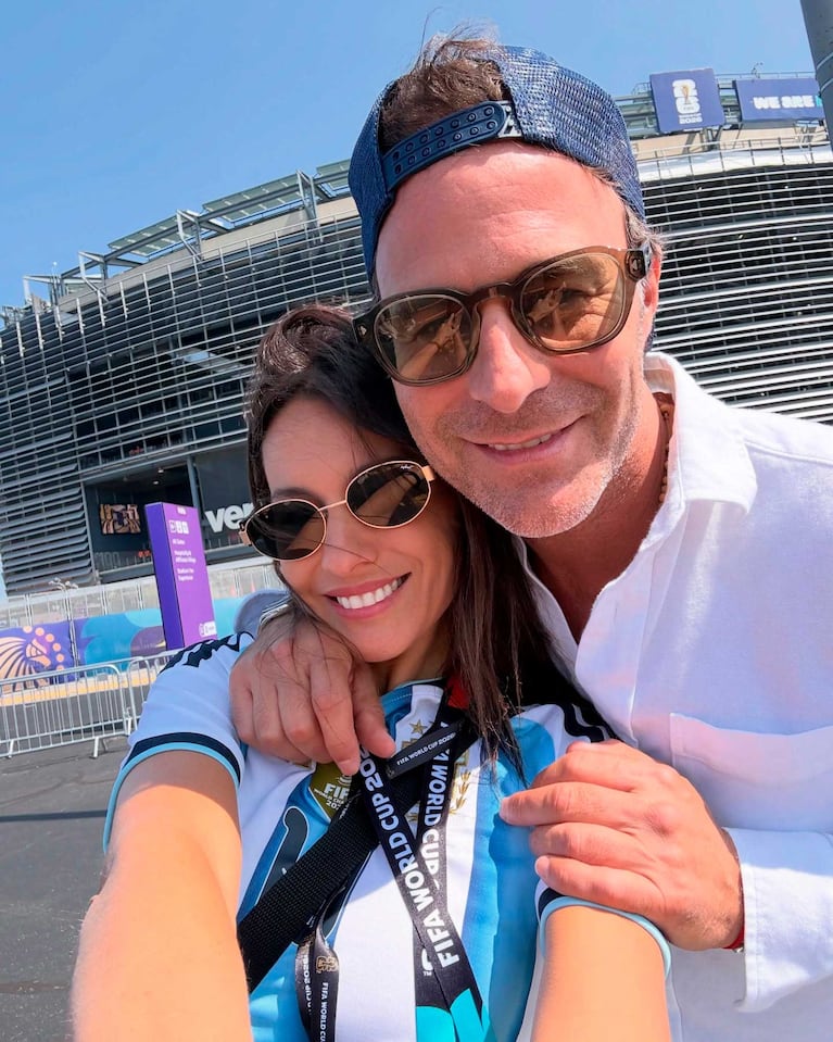 Pampita y Martín Pepa (Foto: Instagram @pampitaoficial)