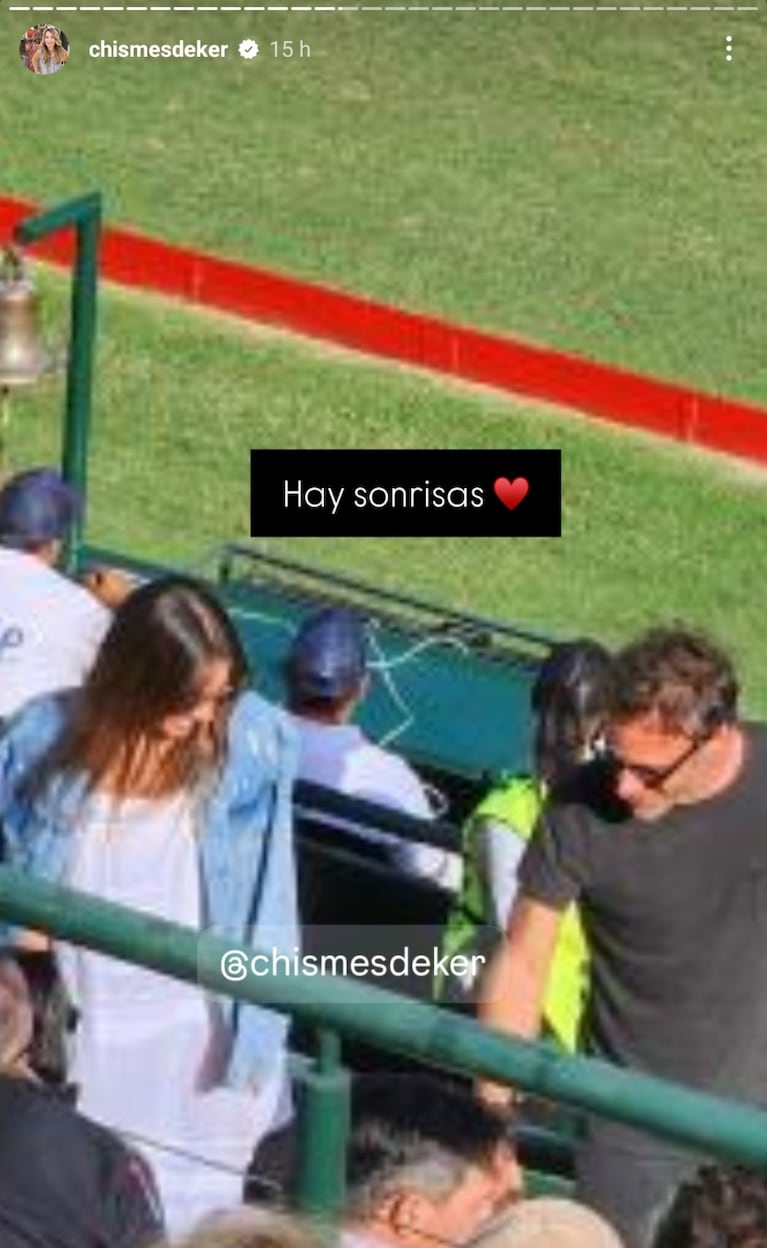 Pampita y Martín Pepa (Foto: Instagram/chismesdeker)