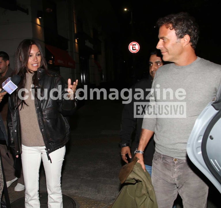 Pampita y Martín Pepa  (Foto: Movilpress)