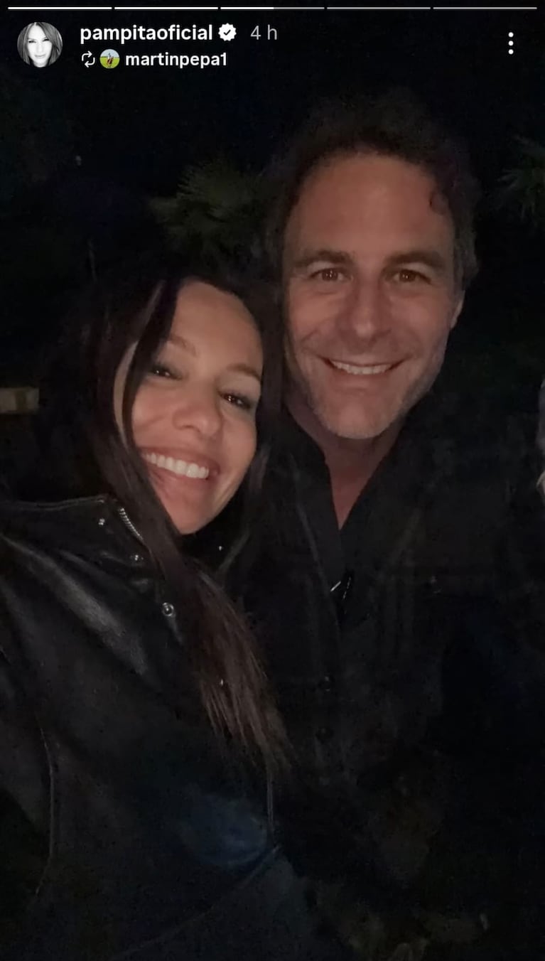 Pampita y Martín Pepa juntos en Inglaterra (Foto: Instagram/@pampitaoficial)