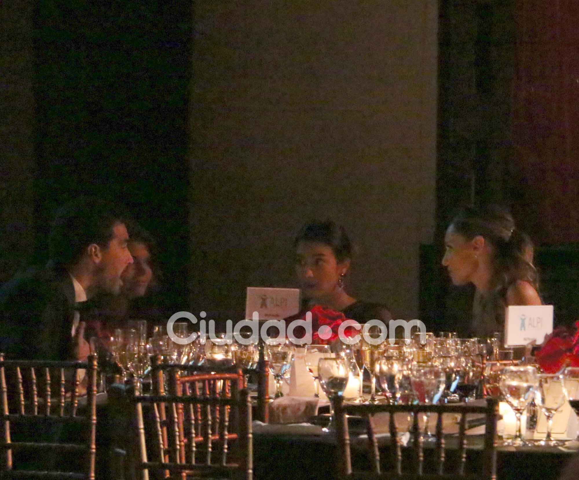 Pampita y Nacho Viale se reencontraron en la gala de ALPI (Fotos: Movilpress).