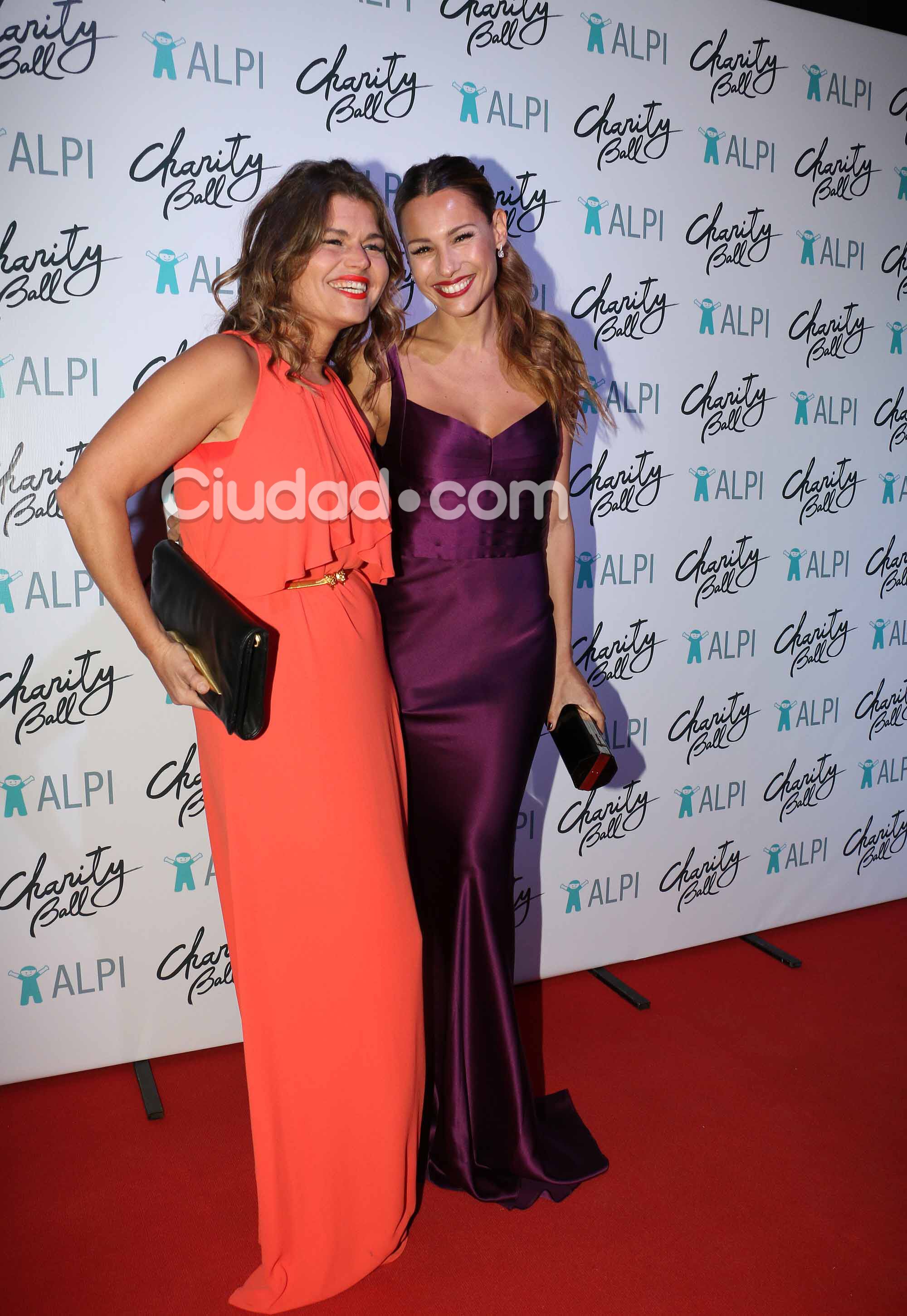 Pampita y Nacho Viale se reencontraron en la gala de ALPI (Fotos: Movilpress).