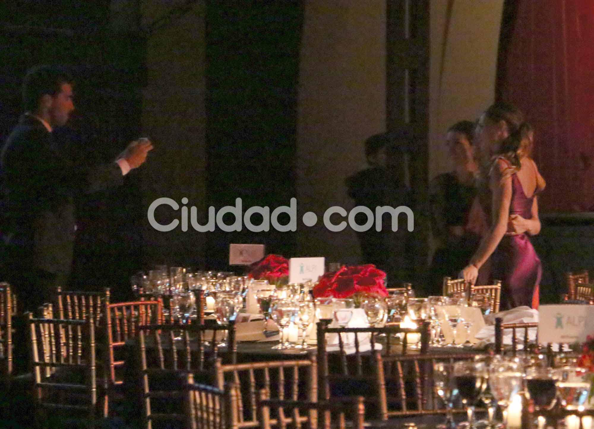 Pampita y Nacho Viale se reencontraron en la gala de ALPI (Fotos: Movilpress).