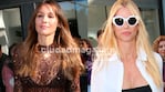Pampita y Nicole Neumann fueron juntas a Los 8 escalones y a la salida hablaron de Moritán