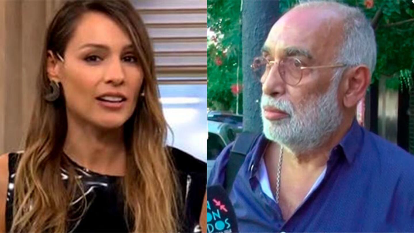 Pampita y Oscar González Oro