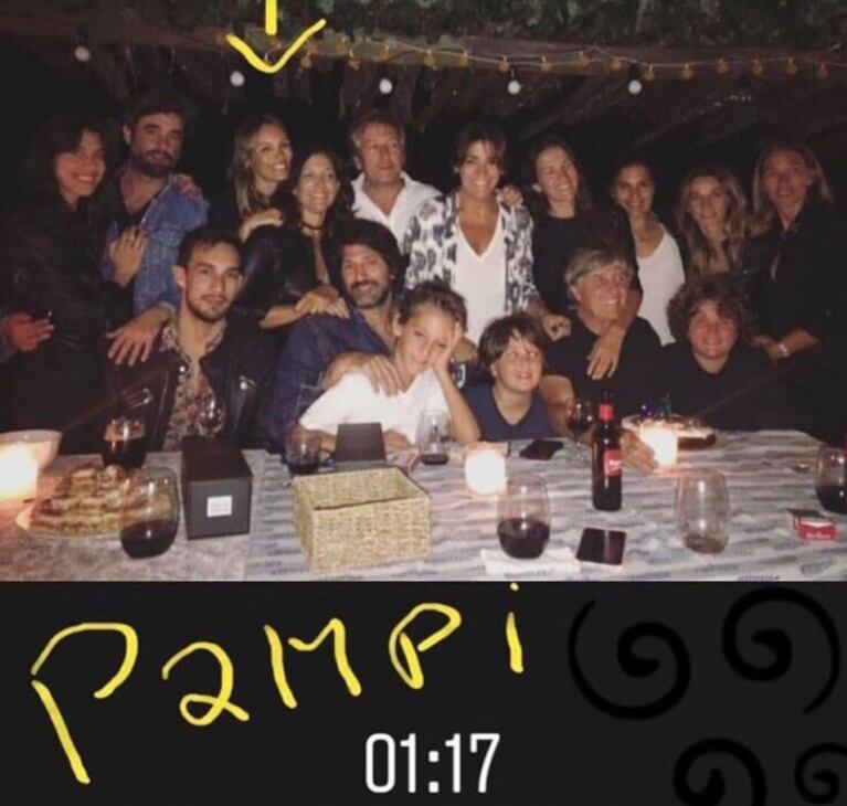Pampita y Pico Mónaco, cada vez más cerca: fueron al mismo cumpleaños… ¡pero no se juntan para la foto!