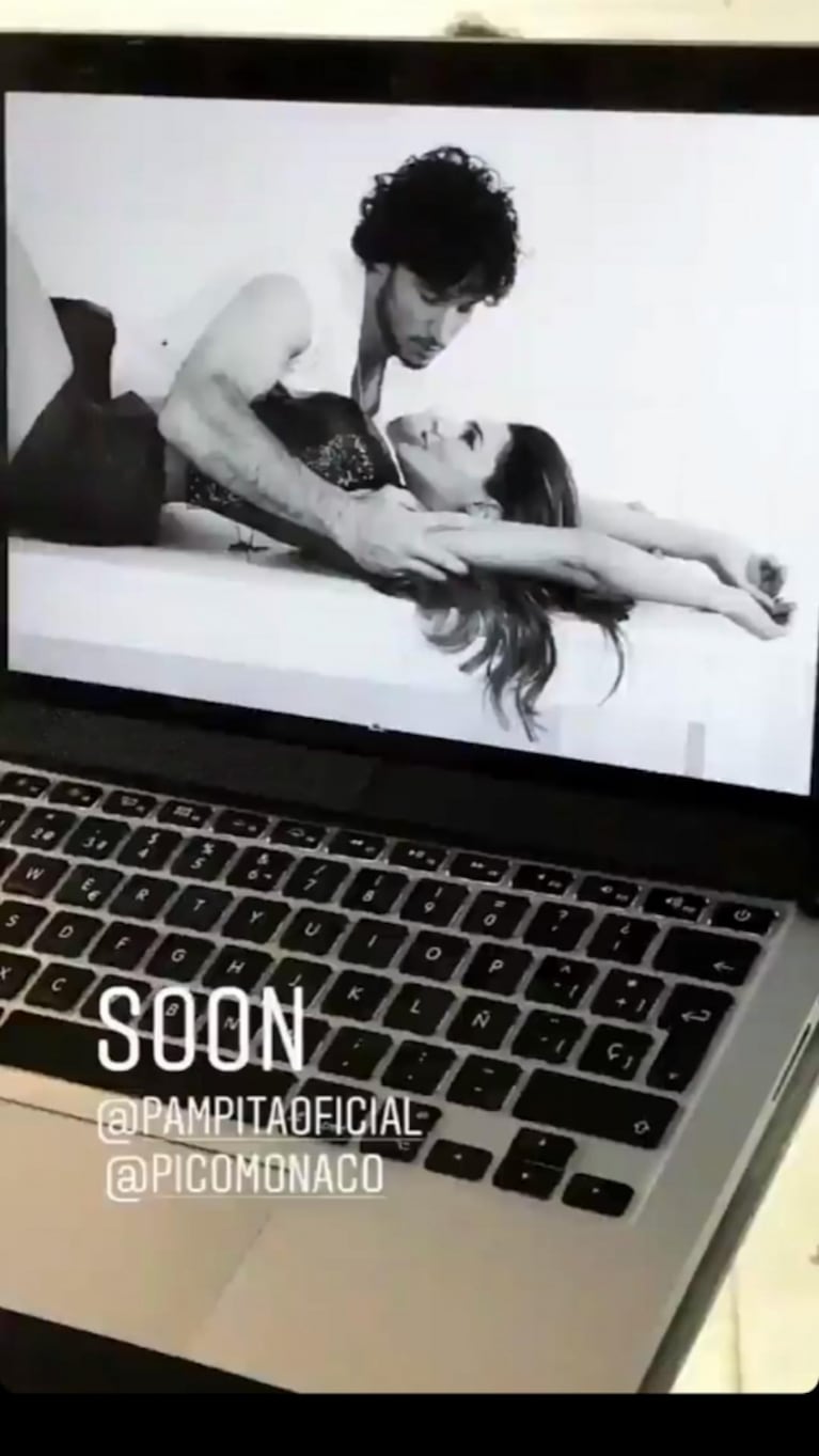 Pampita y Pico Mónaco, en una producción de fotos súper sexy