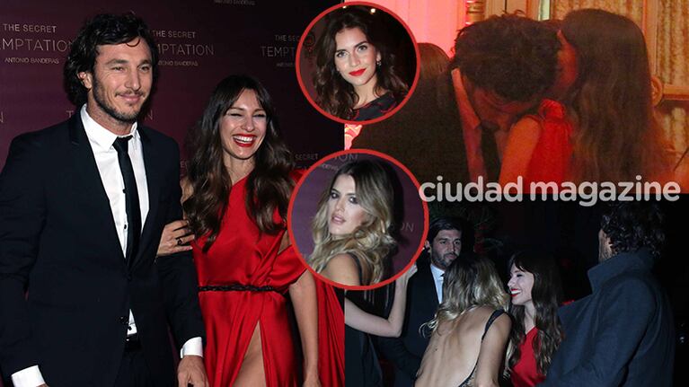 Pampita y Pico Mónaco impactaron en la noche porteña (Fotos: Movilpress).