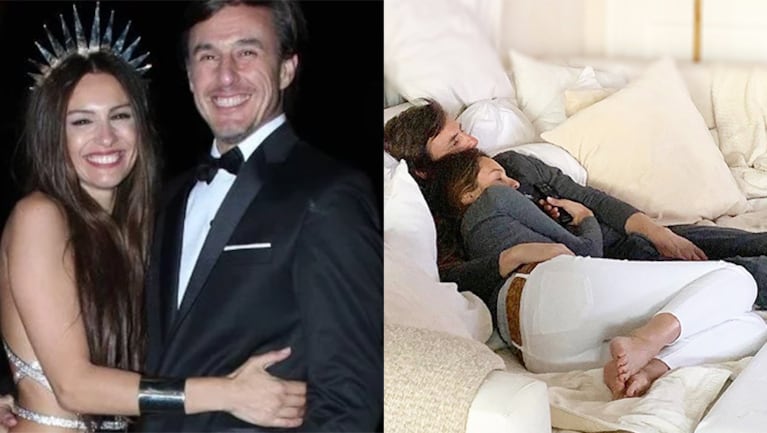 Pampita y Roberto disfrutan de su día a día juntos.