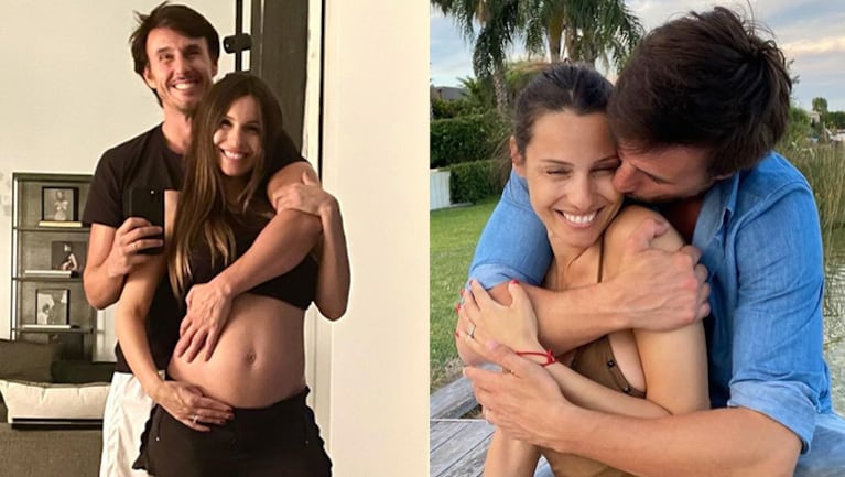 Pampita y Roberto esperan con ansias el nacimiento de su beba.