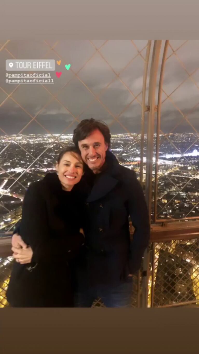Pampita y Roberto García Moritán, de luna de miel: sus primeras fotos y videos