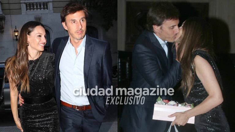 Pampita y Roberto García Moritán disfrutaron de una salida romántica (Fotos: Movilpress)
