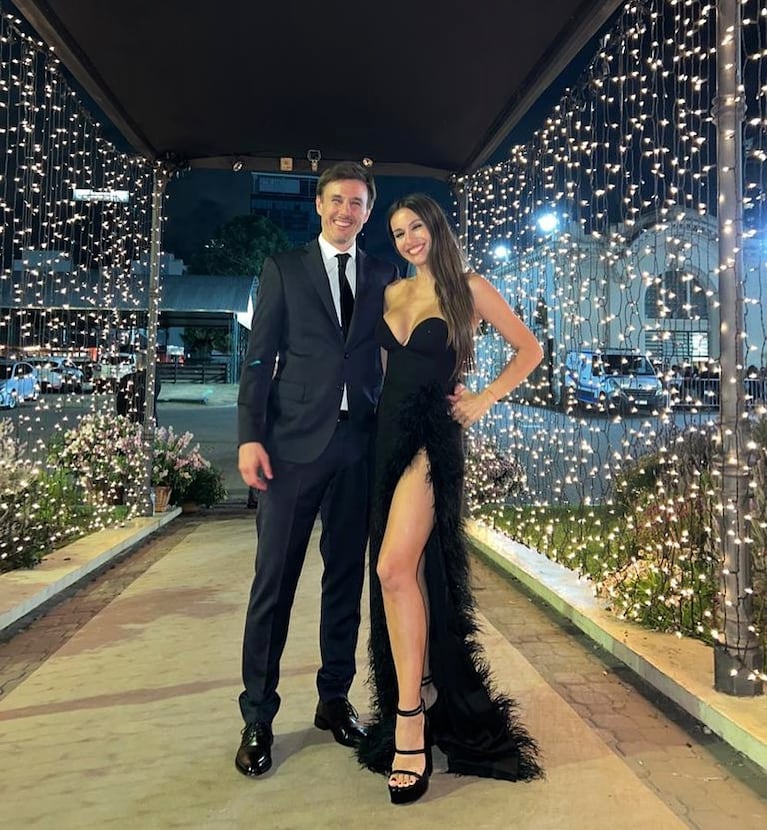 Pampita y Roberto García Moritán (Foto: Instagram @robergmoritan)