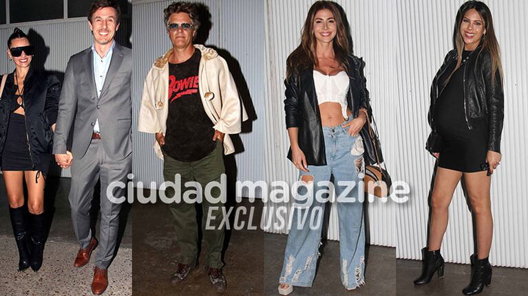 Pampita y Roberto García Moritán, Mike Amigorena, Majo Martino y Barby Franco posaron para Ciudad (Fotos: Movilpress). 