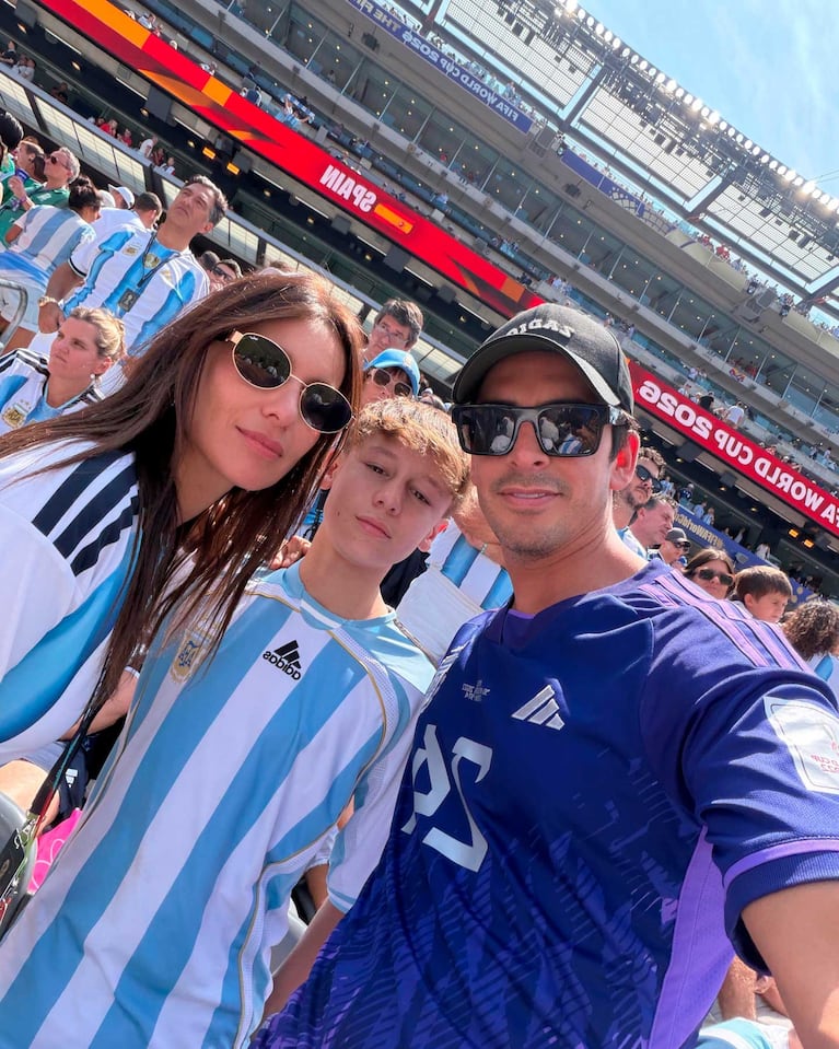 Pampita y su hermano Guillermo (Foto: Instagram @pampitaoficial)