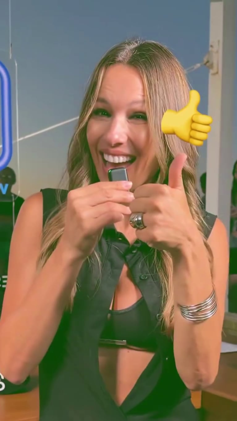 Pampita y sus permitidos en el amor (Foto: captura Stream de DirectTV).