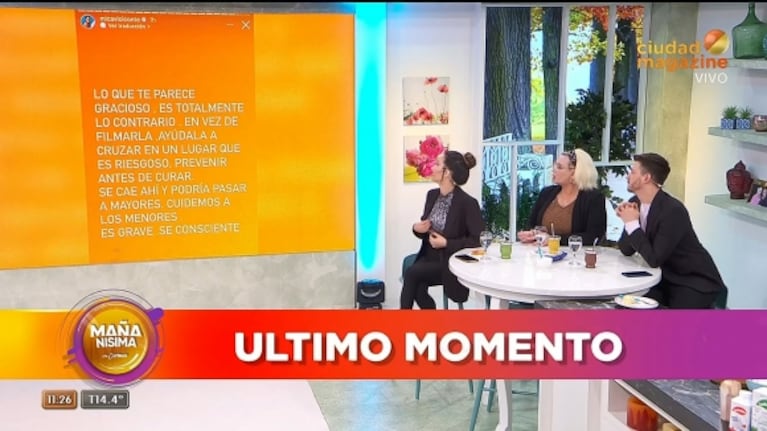 Pampito arremetió contra Mica Viciconte por cuestionar a Nicole Neumann como madre