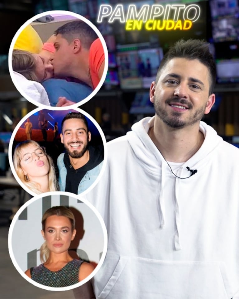 Pampito en Ciudad: Camila Homs separada, el beso de Nati Jota y Occhiato y toda la verdad sobre el sexo en Gran Hermano