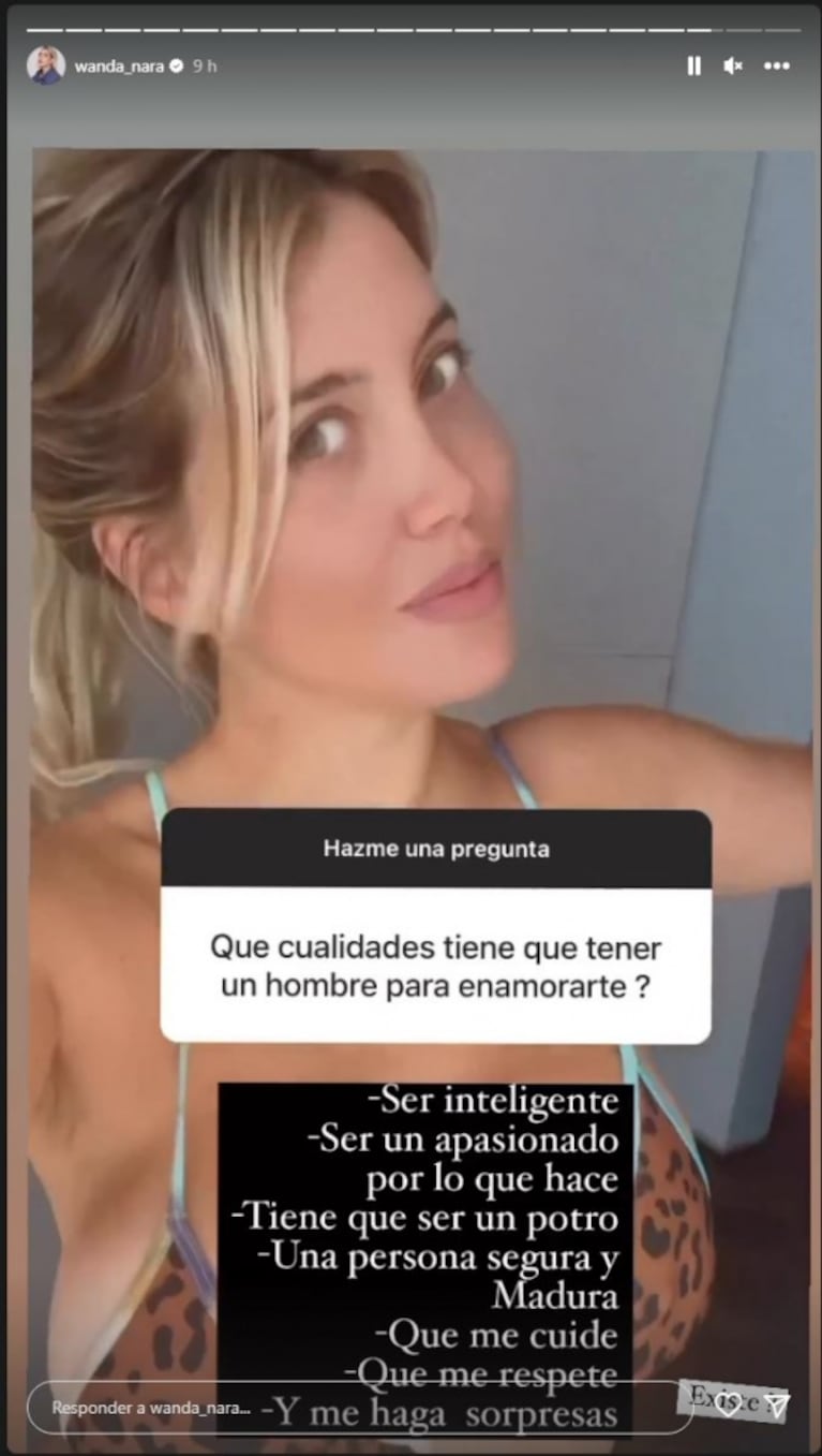 Pampito en Ciudad: ¿Cómo es el hombre ideal que está buscando Wanda Nara?