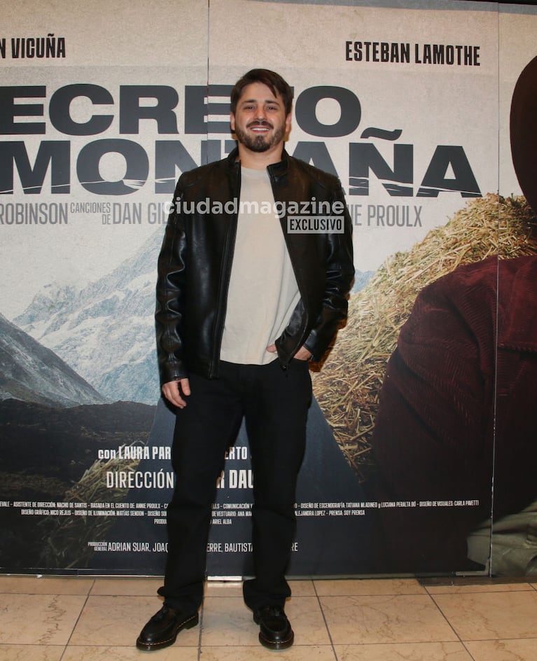 Pampito en el estreno de Secreto en la Montaña (Foto: Movilpress).