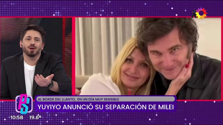 Pampito en Puro Show (Foto: captura de eltrece).