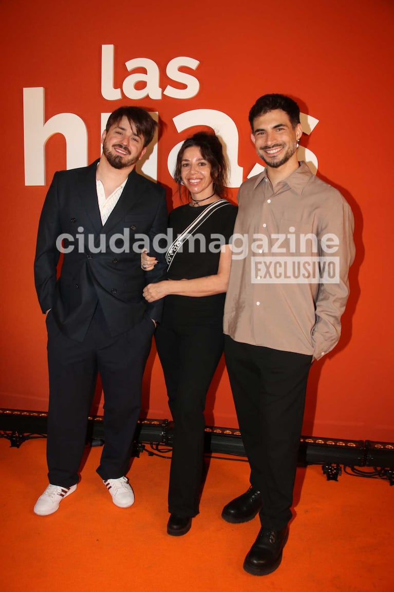 Pampito, Pochi y Facu Estévez (Foto: Movilpress)