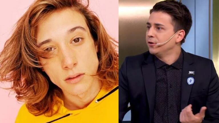 Pampito trató de "pelotudo" a Lucas.