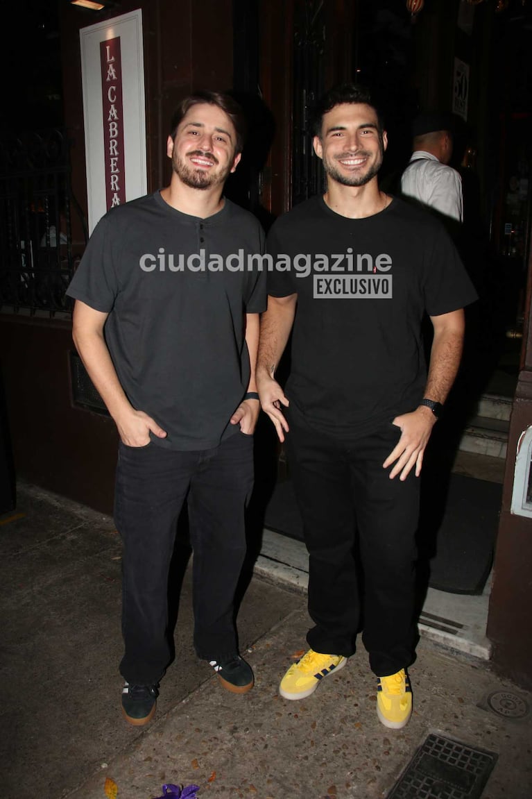 Pampito y Facundo Estévez (Foto: Movilpress)