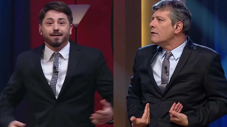Pampito y Mario Pergolini en Otro Día Perdido (Fotos: capturas eltrece)