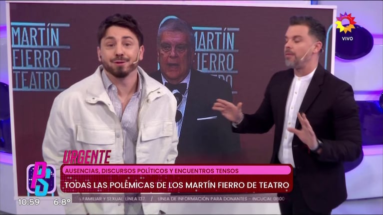 Pampito y Matías Vázquez.