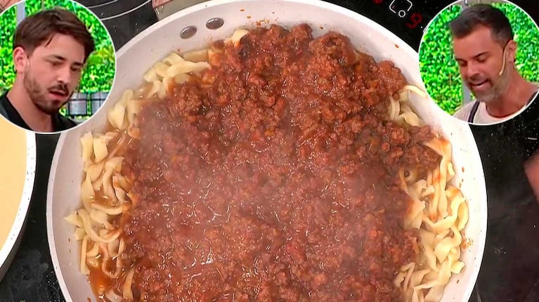 Pampito y Matías Vázquez se lucieron en La Cocina Rebelde (Foto: capturas eltrece)