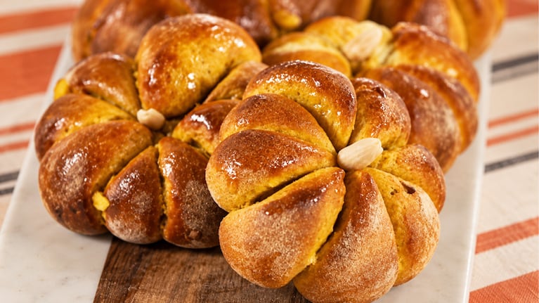 Pan de zapallo con nueces pecán. Foto: Cucinare TV
