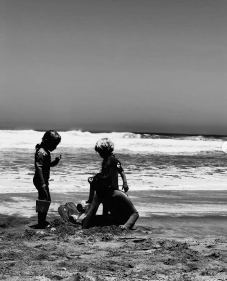 ¡Pancita al sol! Los días de amor y playa de la China Suárez y Benjamín Vicuña en Chile 