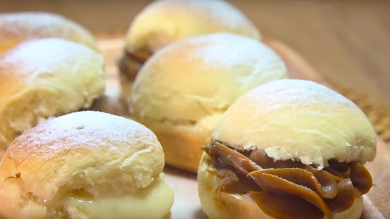 Pancitos de leche rellenos: la receta que le da un giro a tus tardes