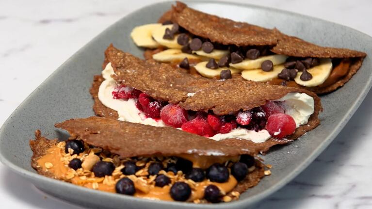 Panqueques de avena y cacao: el paso a paso de una receta ideal para merendar con los chicos