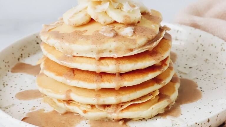 Panqueques sin azúcar: una receta para los que buscan darse el gusto de una forma sana 