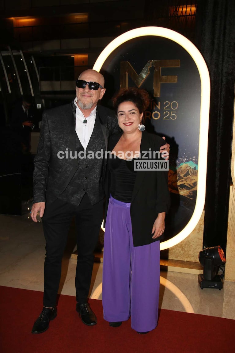 Paola Barrientos y Conrado Geiger (Foto: Movilpress)