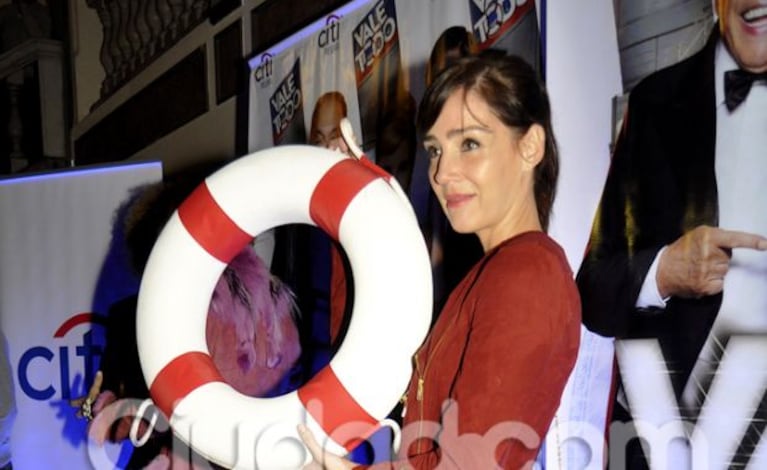 Paola Krum, en el estreno de Vale Todo, el lunes 5 de julio (Foto: Jennifer Rubio).